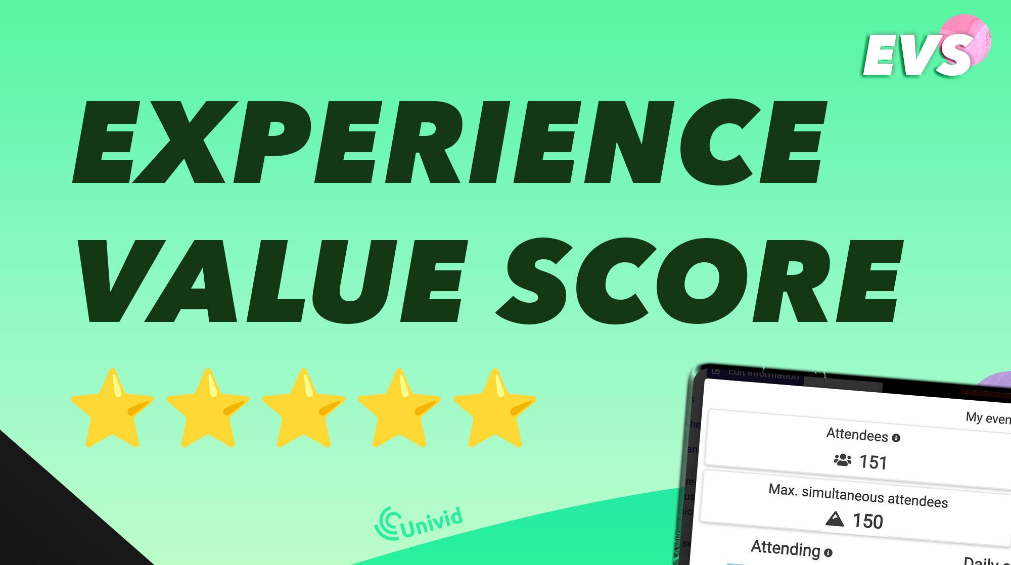 Experience Value Score (EVS) - Your Event North Star