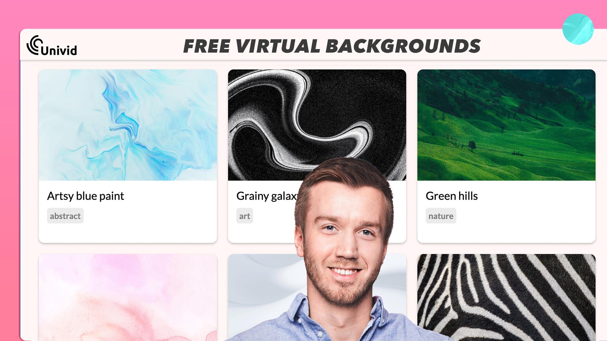 Gratis virtuella bakgrunder att ladda ned gratis