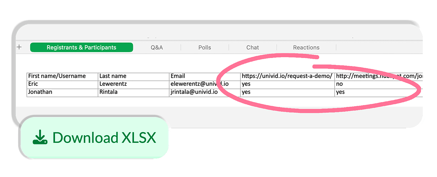 Eller eksporter som Excel