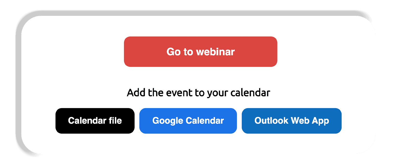 Webinar functionality live in action on the Univid webinar software