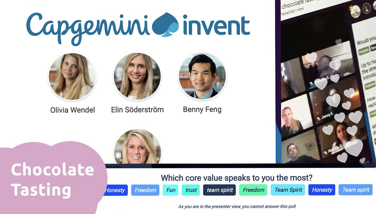 Capgemini Invent hosts exclusive digital event with personal touch