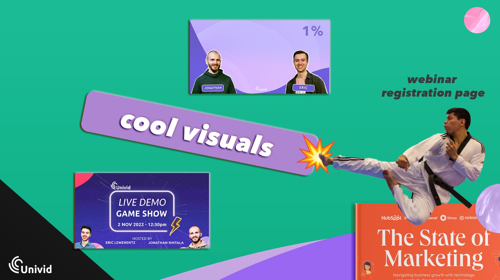 Cool visuals - Webinar registration page Cool visuals - Webinar registration page
