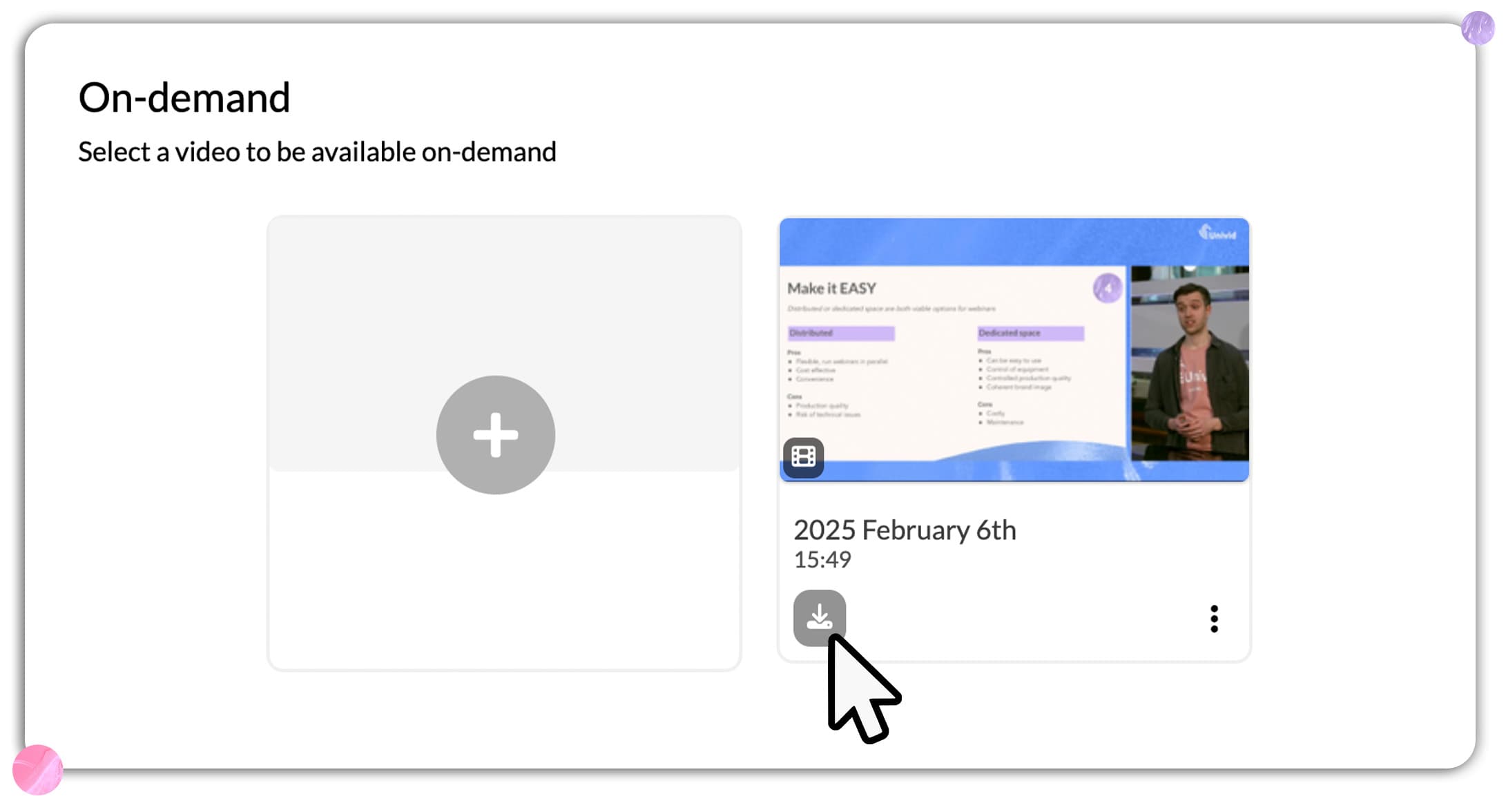 Download webinar recording Download webinar recording