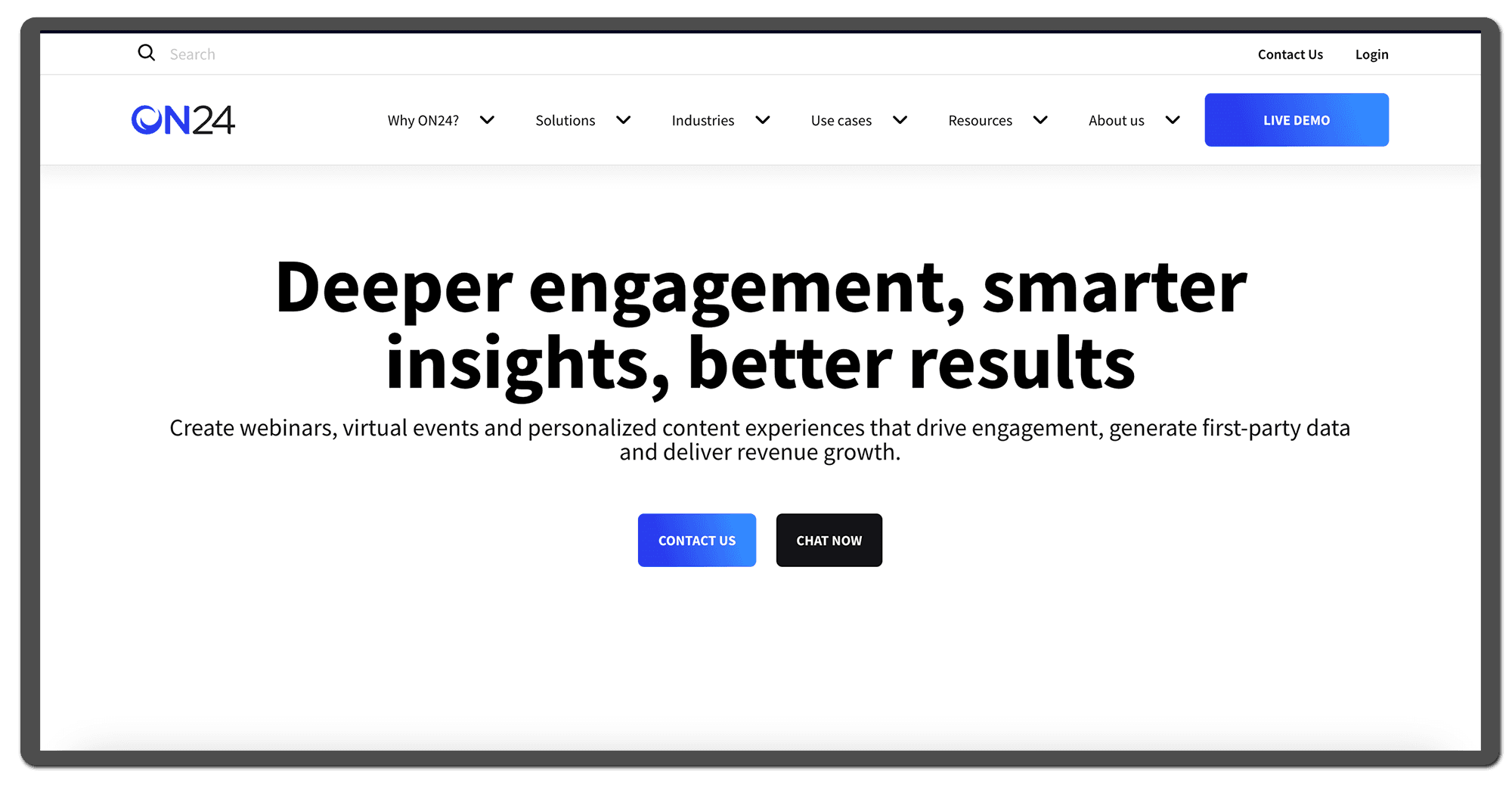ON24 - Webinar software ON24 - Webinar software