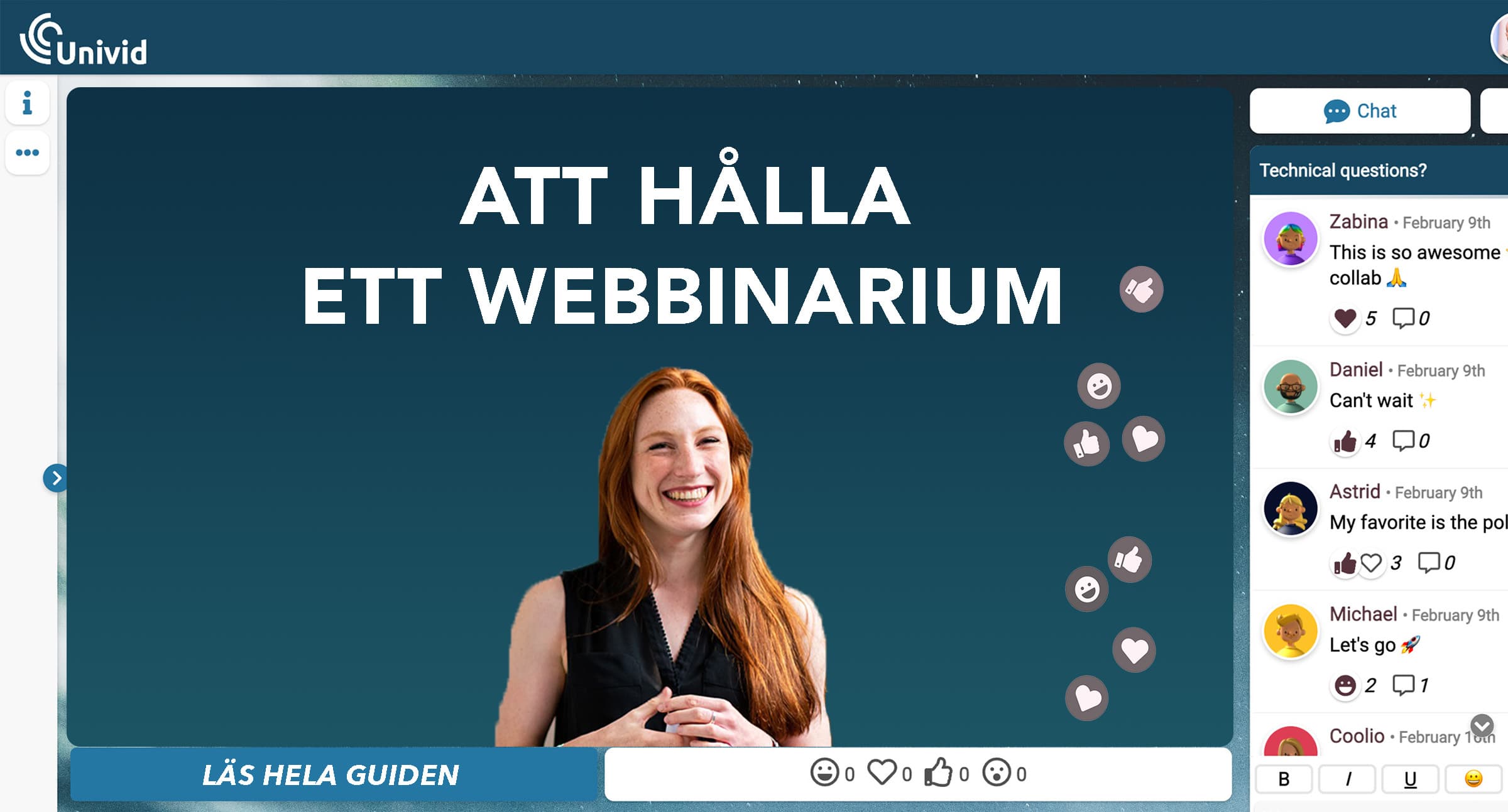 Hålla webbinarium - Hur du håller ett fantastiskt webbinarium 2025