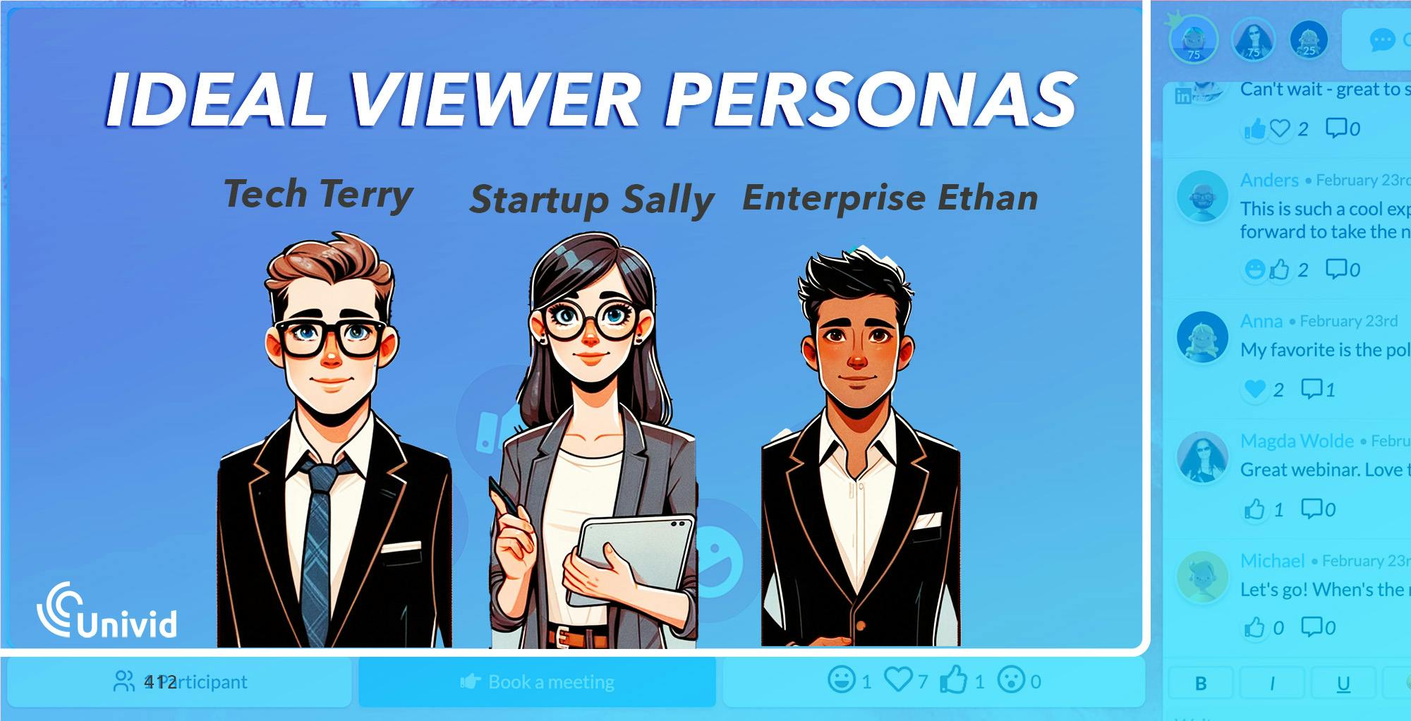 Ideal Viewer Personas - B2B Examples