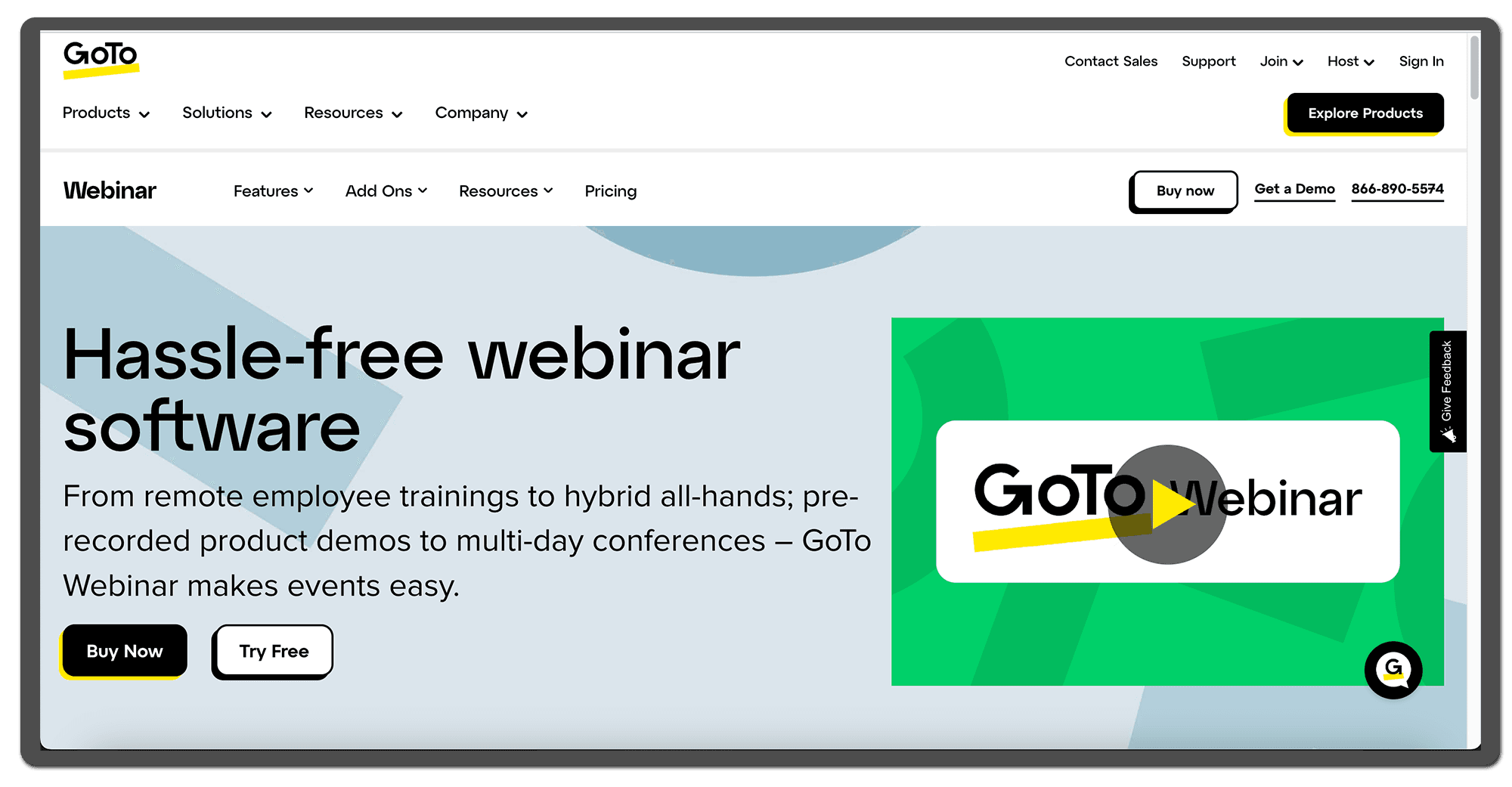 GoToWebinar - Webinar software alternative GoToWebinar - Webinar software alternative