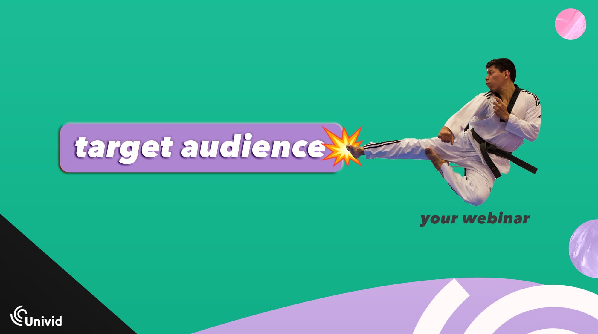 Webinar registration page - make your target audience register Webinar registration page - make your target audience register