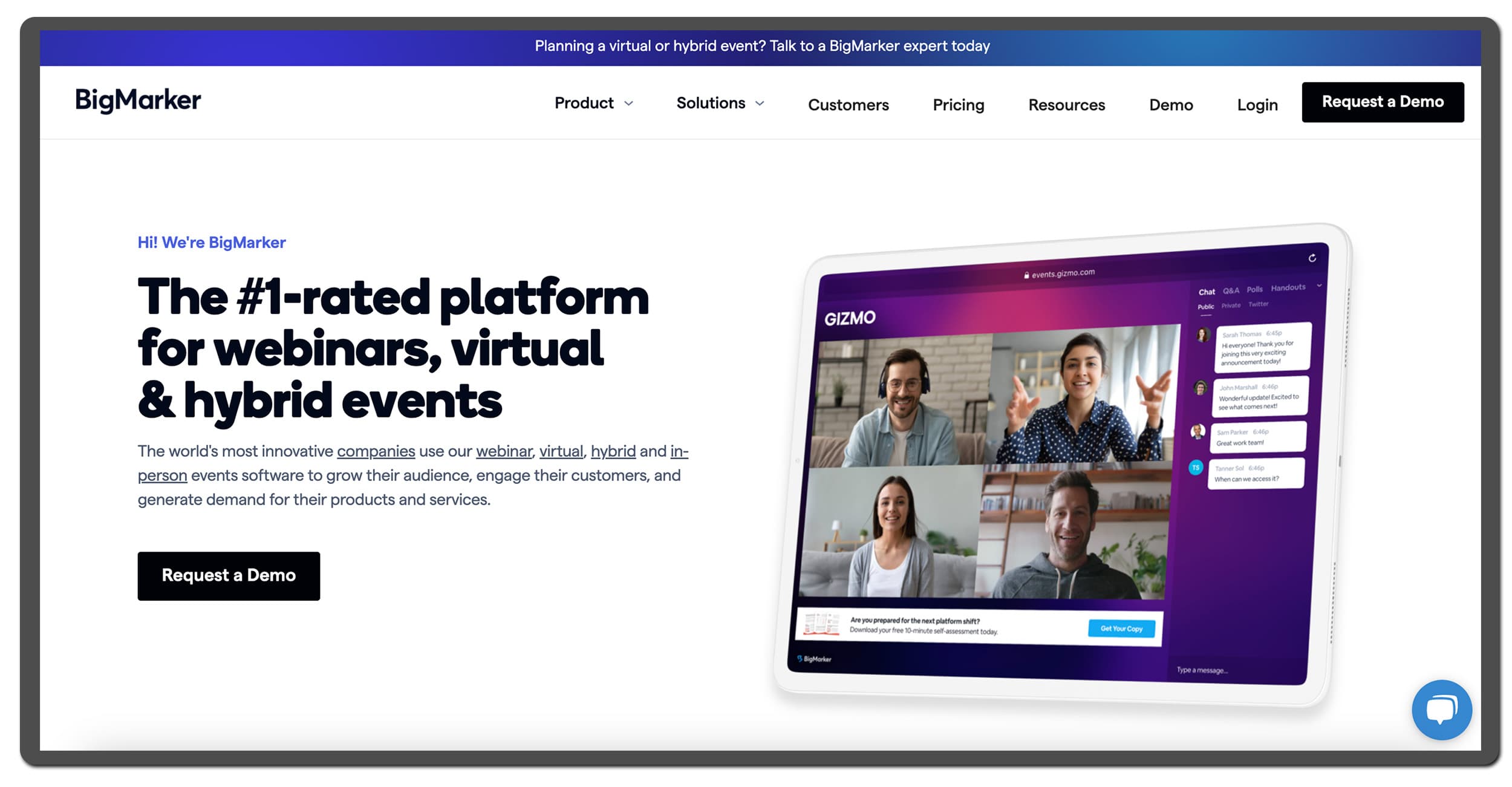 BigMarker alternative - webinar software BigMarker alternative - webinar software
