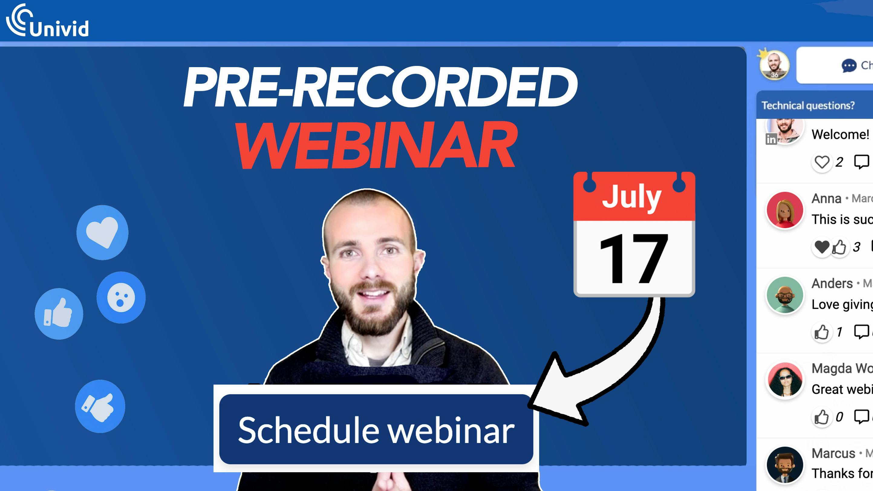 What is a pre-recorded webinar and how to create one in 4 steps