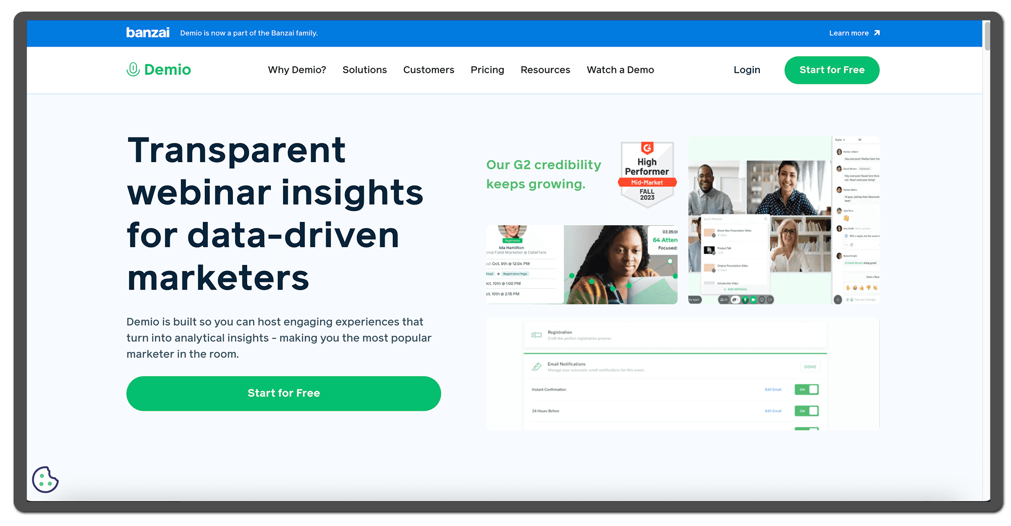 Demio alternative - webinar software Demio alternative - webinar software