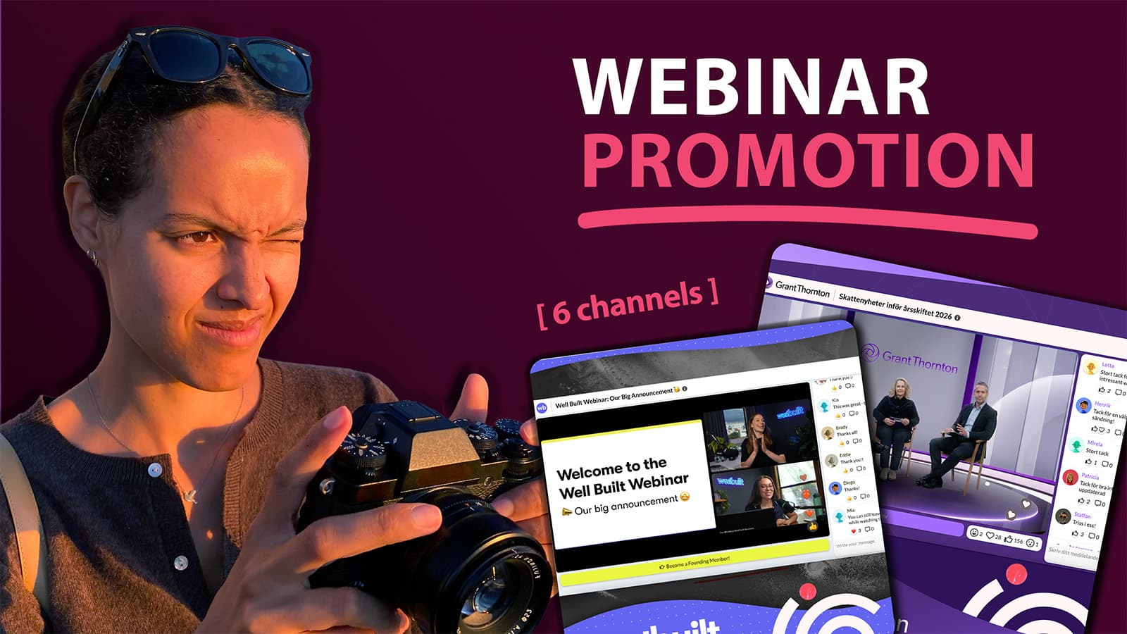 Webinar Promotion: How to promote a webinar