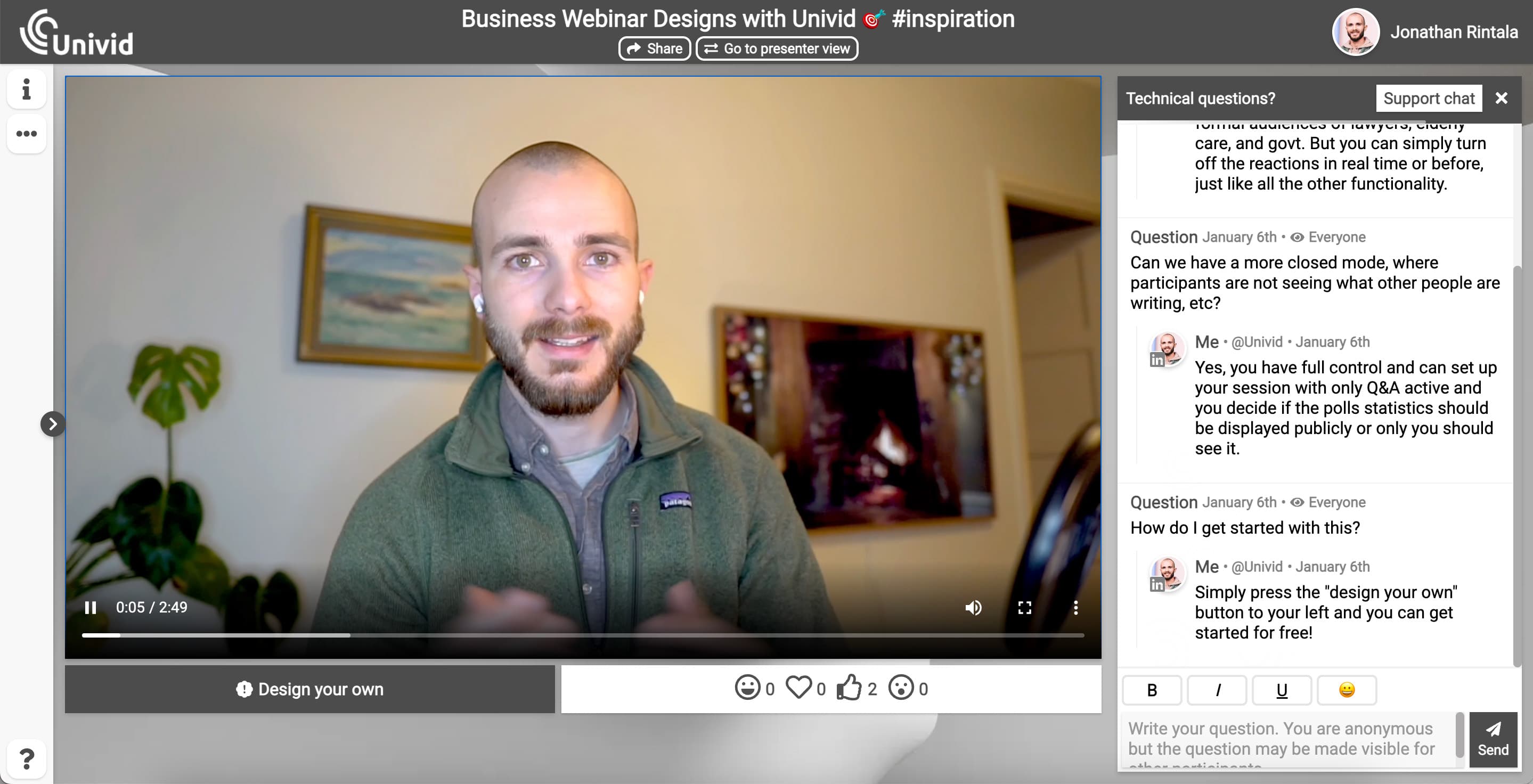 On-demand webinarexempel On-demand webinarexempel