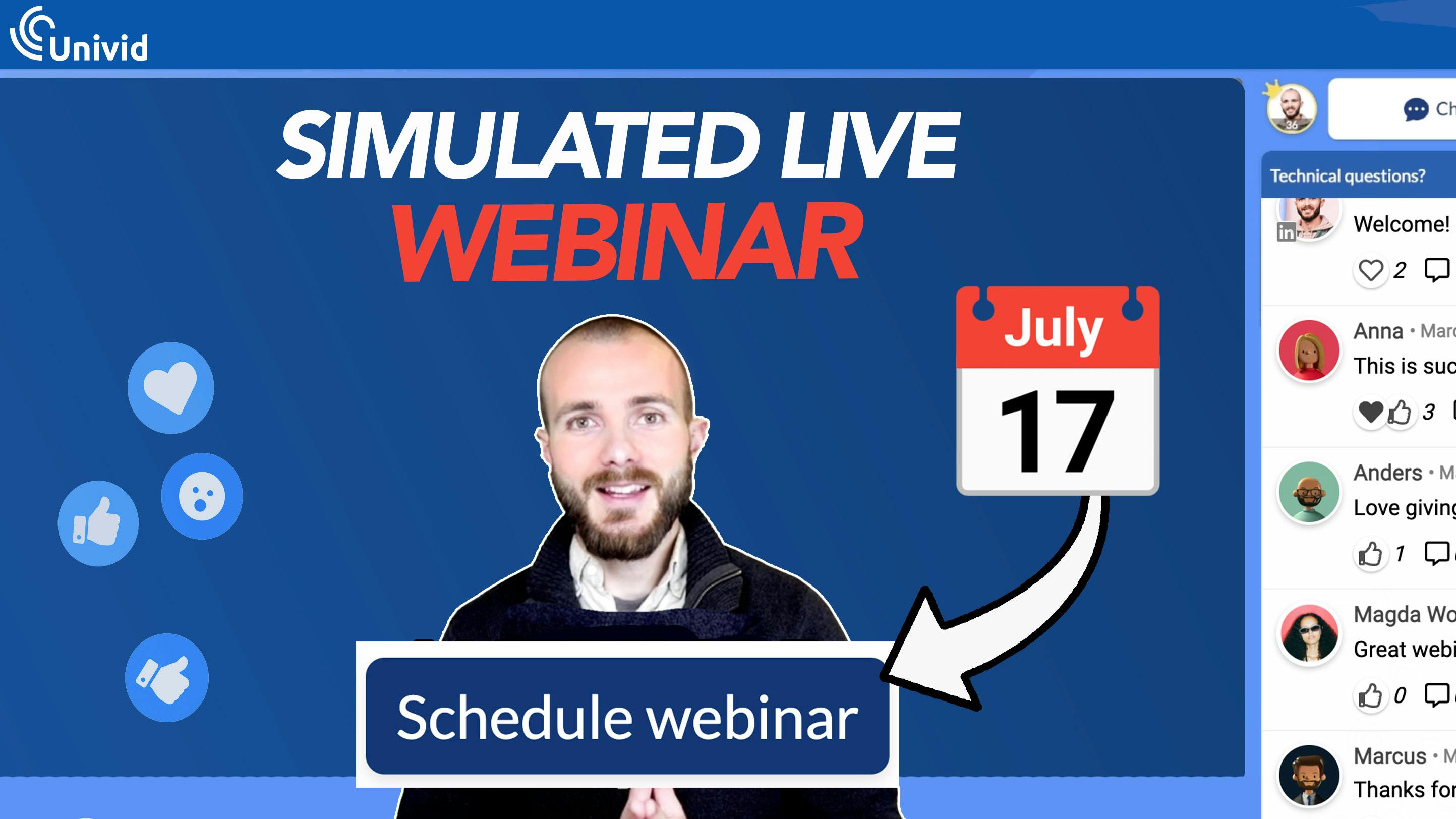 Simulive webinars or simulated live webinars