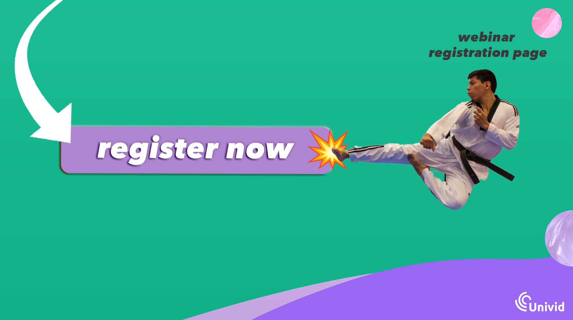 Call to action - Webinar registration page Call to action - Webinar registration page