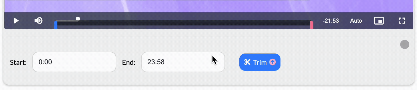 Trim webinar video replay in Univid Trim webinar video replay in Univid