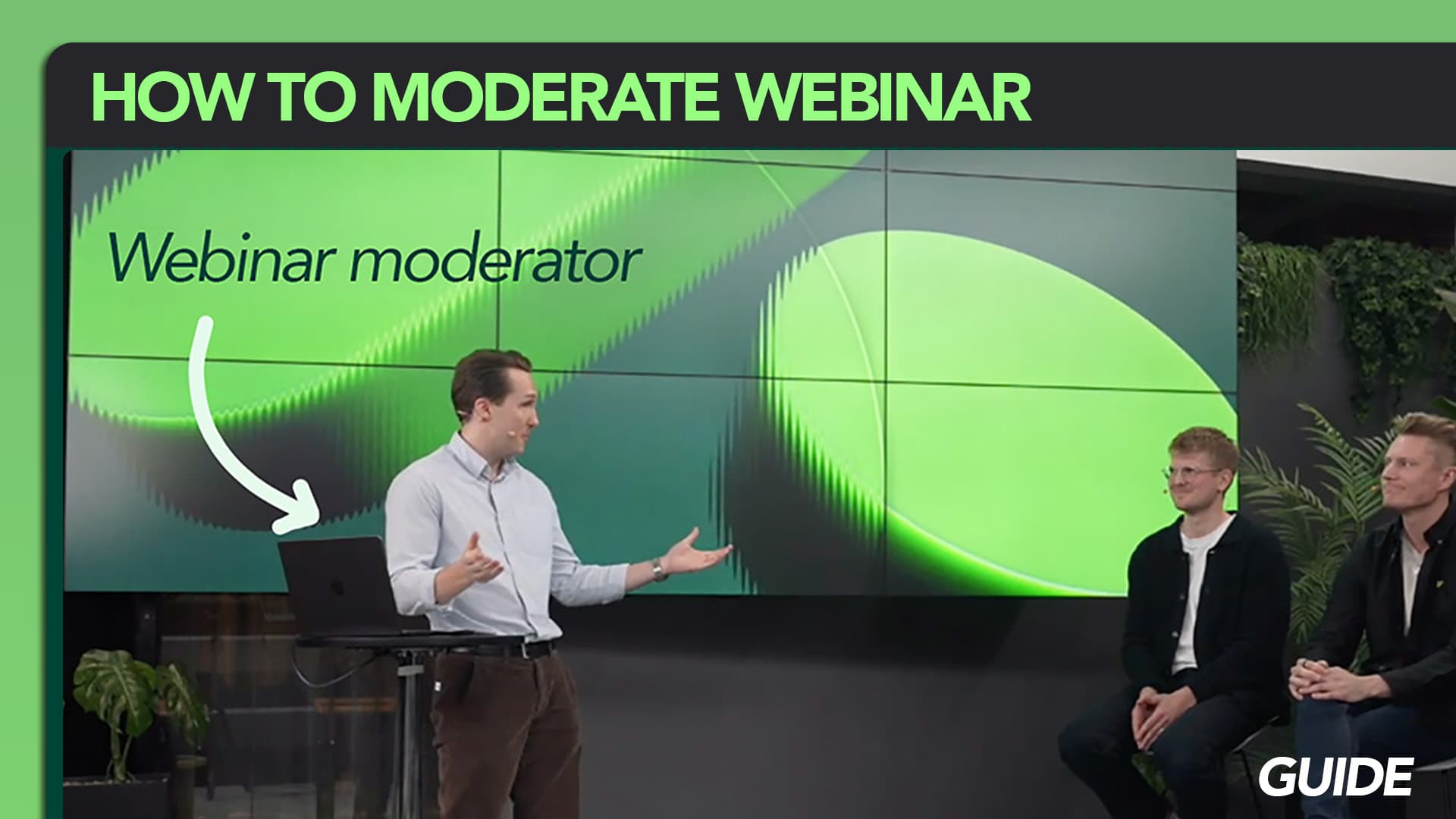 Your guide to become the best version of yourself as a webinar moderator, sending out polls, facilitating chat and interaction, keeping the presentations going and the guest speakers happy.