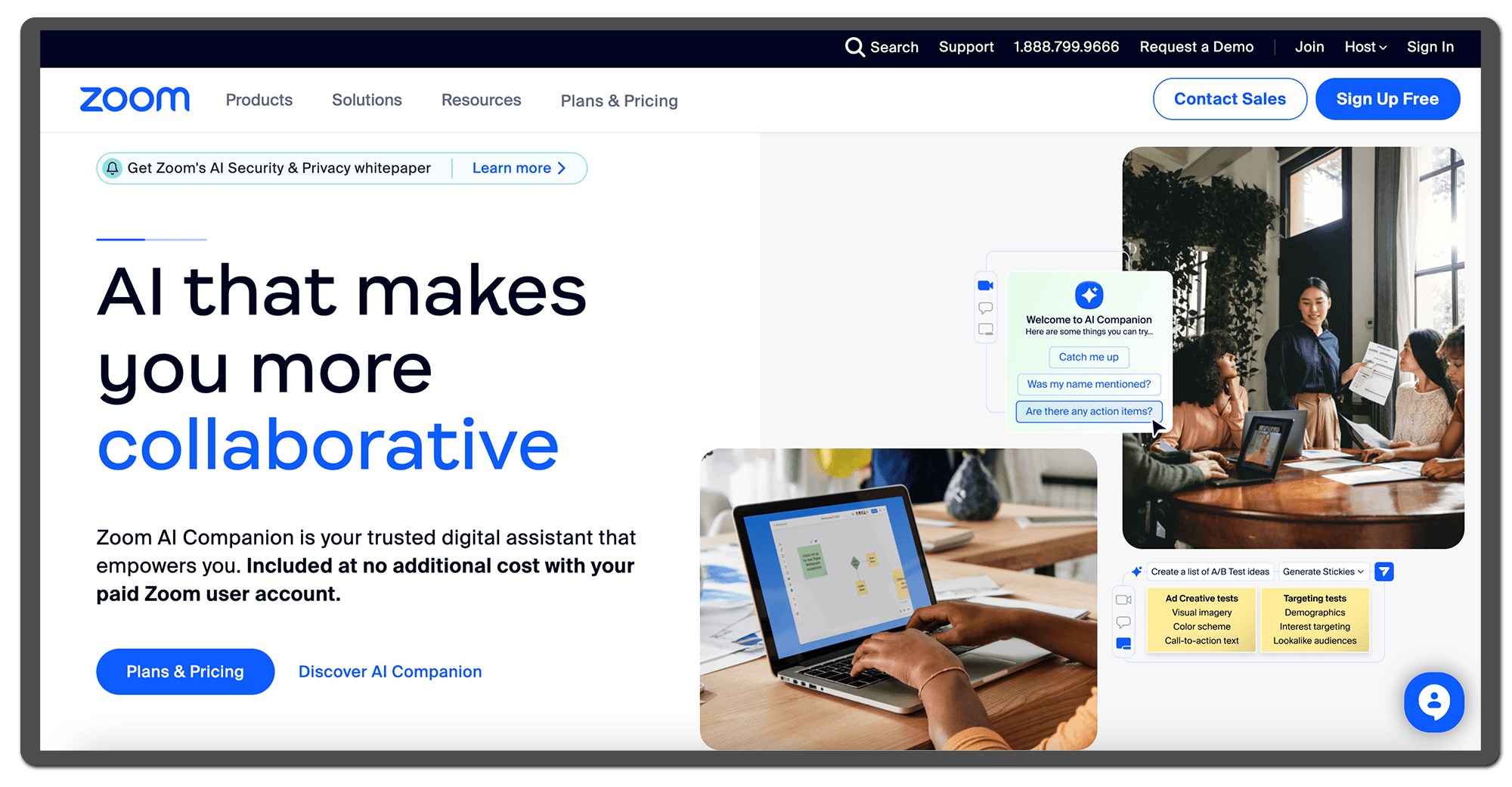 Zoom Webinar - webinar software landing page Zoom Webinar - webinar software landing page