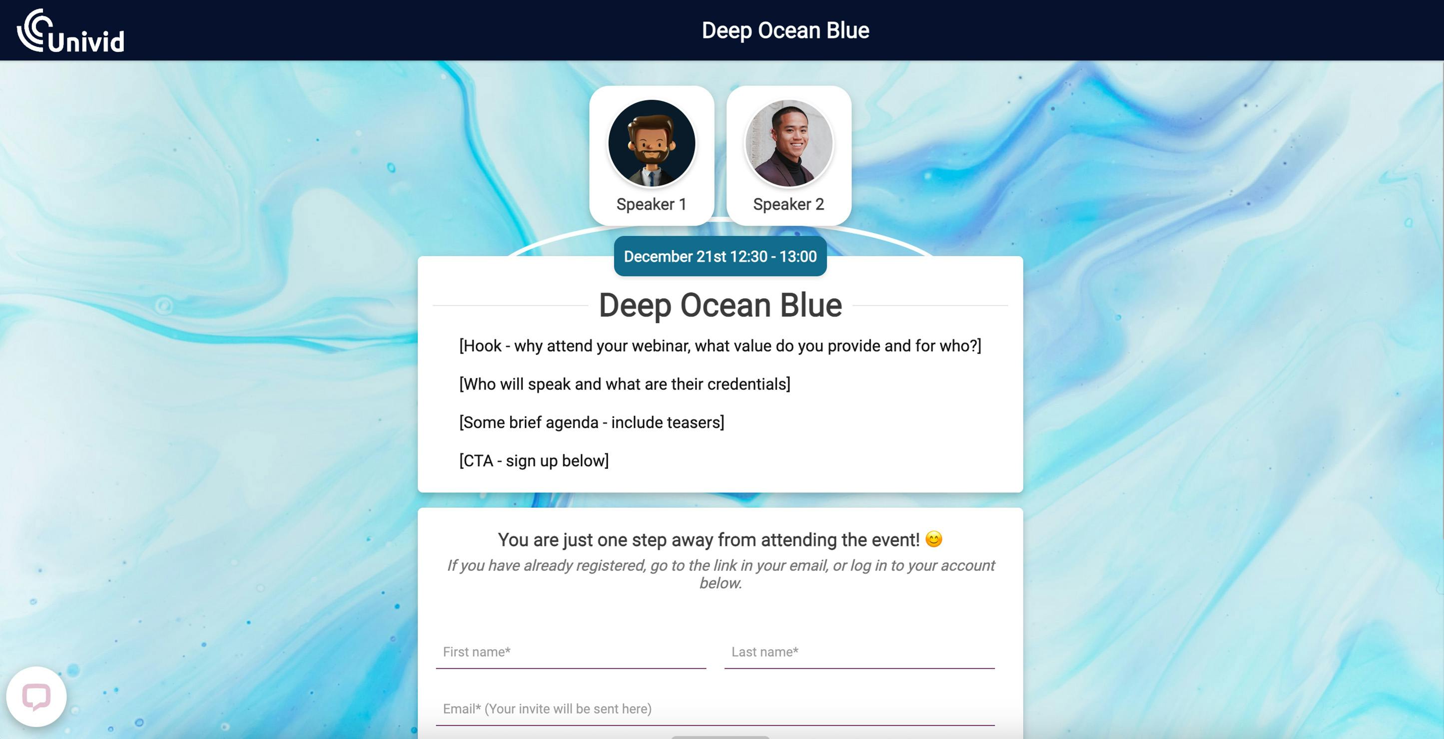 deep-ocean-webinar-registration-page-univid