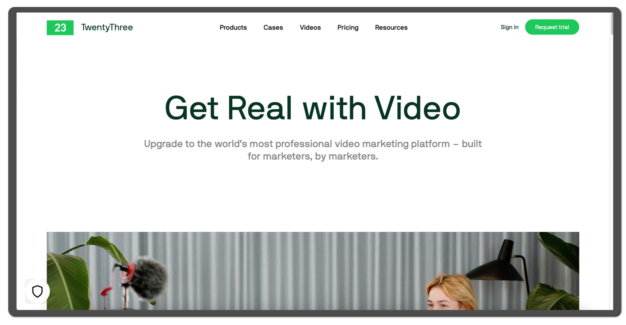 TwentyThree alternativ - webinarplattform TwentyThree alternativ - webinarplattform