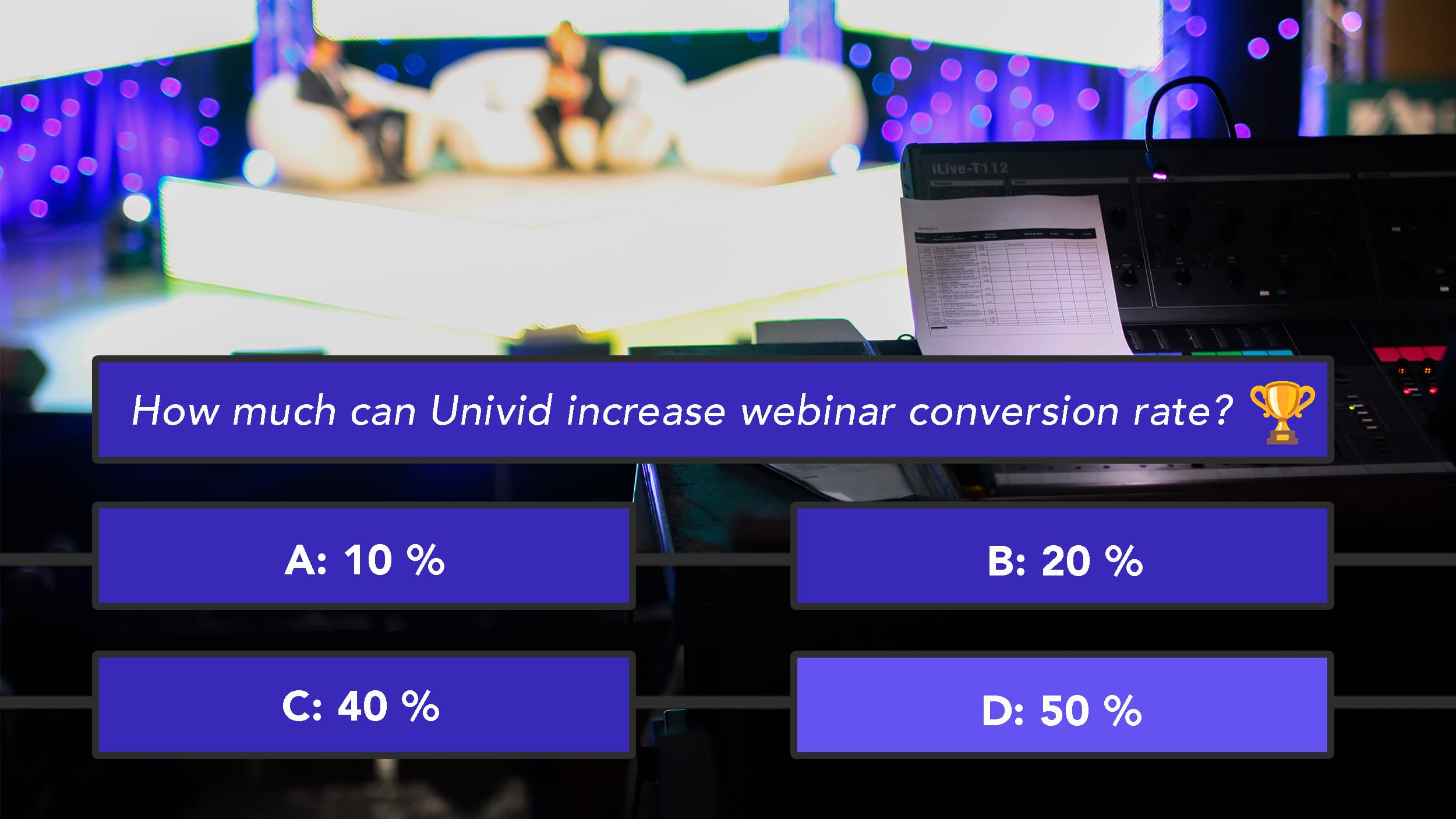 Million dollar question - Example of quiz Million dollar question - Example of quiz