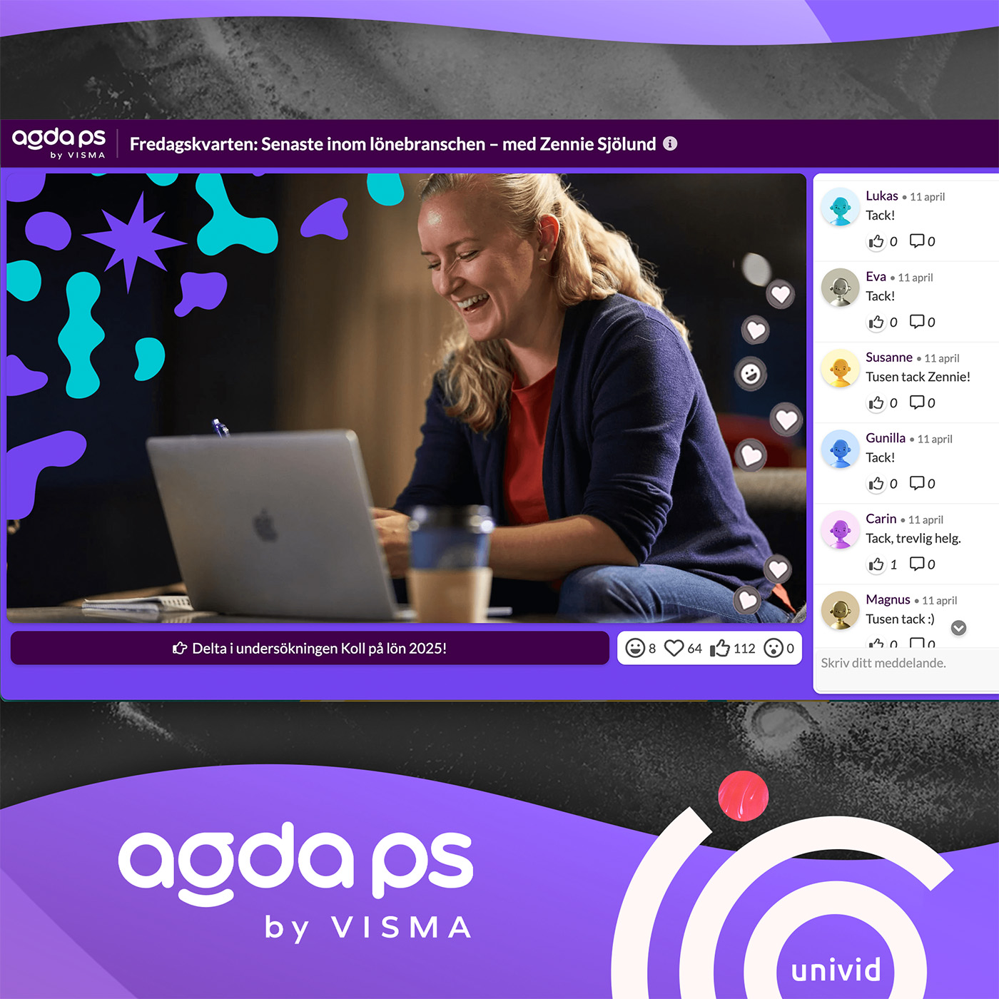 Visma Enterprise - Friday webinars with Agda PS