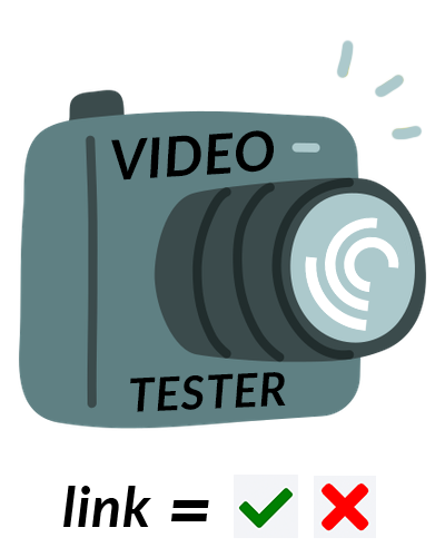 univid video tester tool for testing hls and rtmp for livestreaming